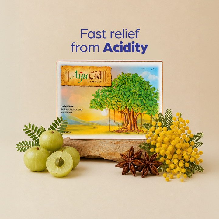 AyuCid: Relieves Hyperacidity, GERD and Ulcers