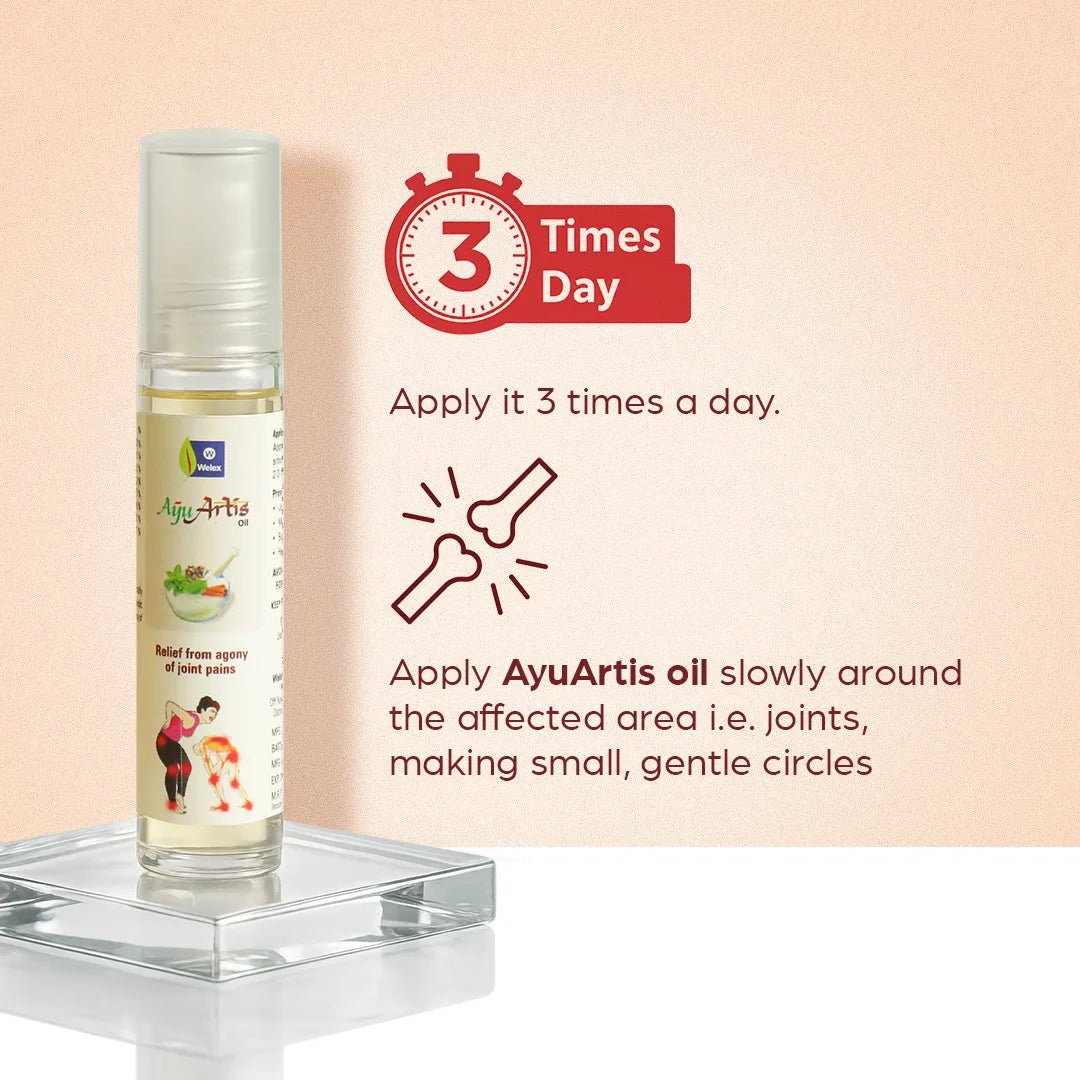 AyuArtis Oil: Relief from Agony of Joint Pains - Welex Care