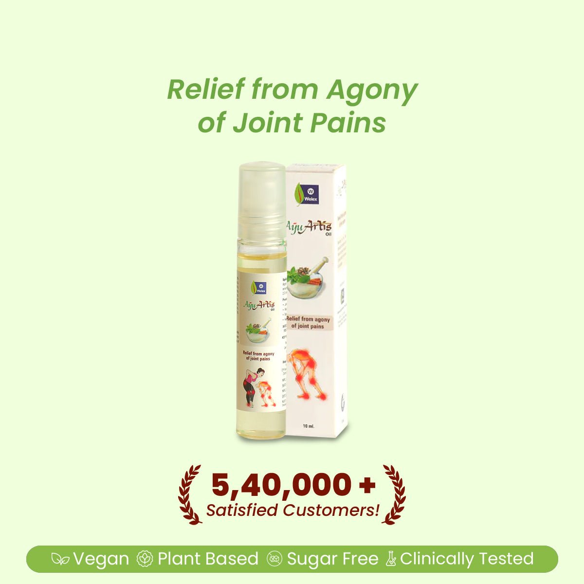 AyuArtis Oil: Relief from Agony of Joint Pains - Welex Care