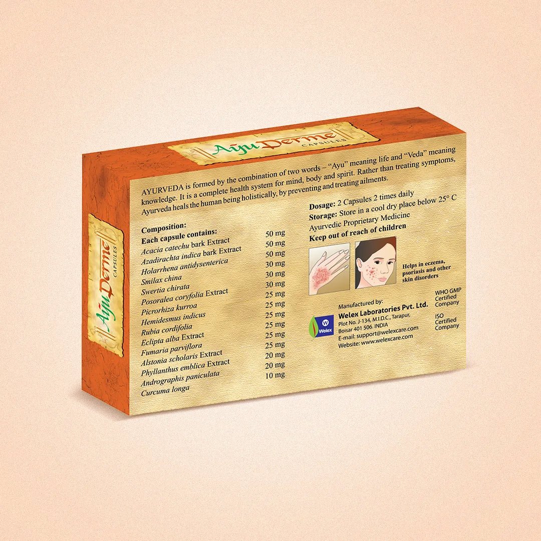 AyuDerme: A Natural Solution for Skin Disorders - Welex Care - Welex Care