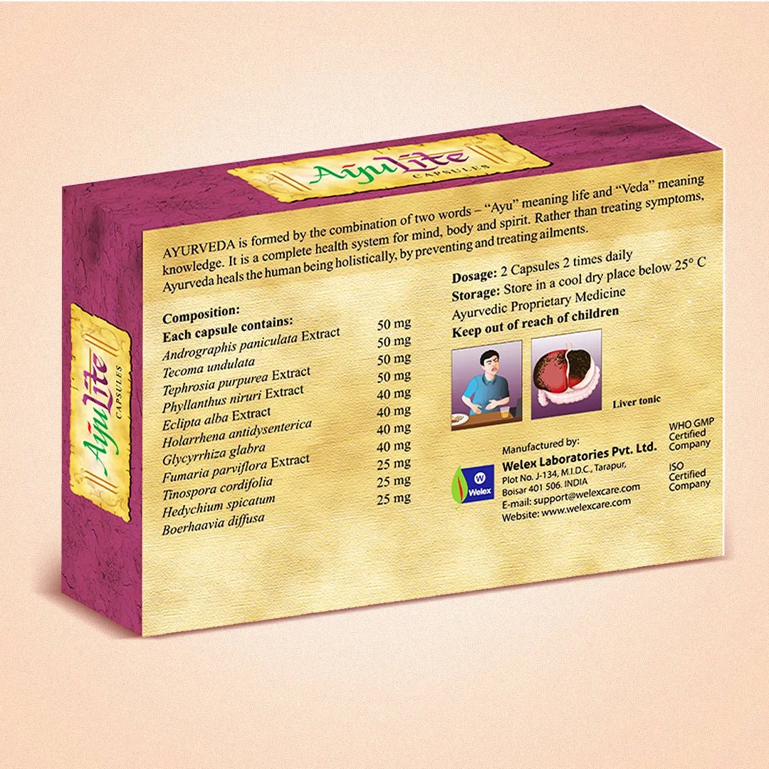 AyuLite : Liver Tonic , Hepatitis and Jaundice - Welex Care