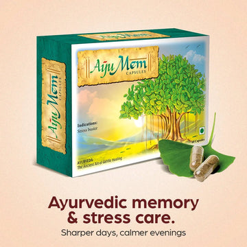 AyuMem: Natural Memory Tonic & Stress Buster - Welex care - Welex Care