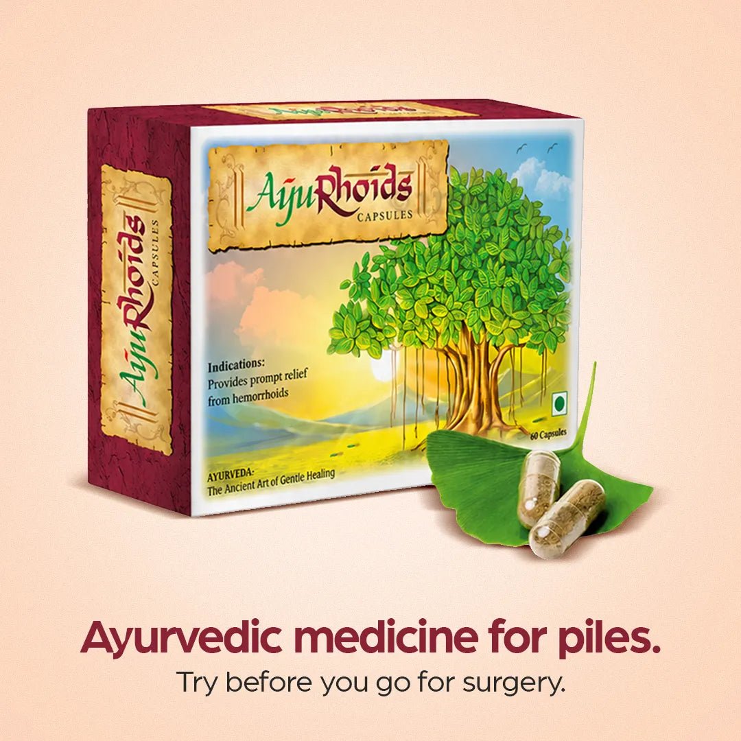Ayurhoids: Ayurvedic medicine for piles/Hemorrhoids - Welex Care