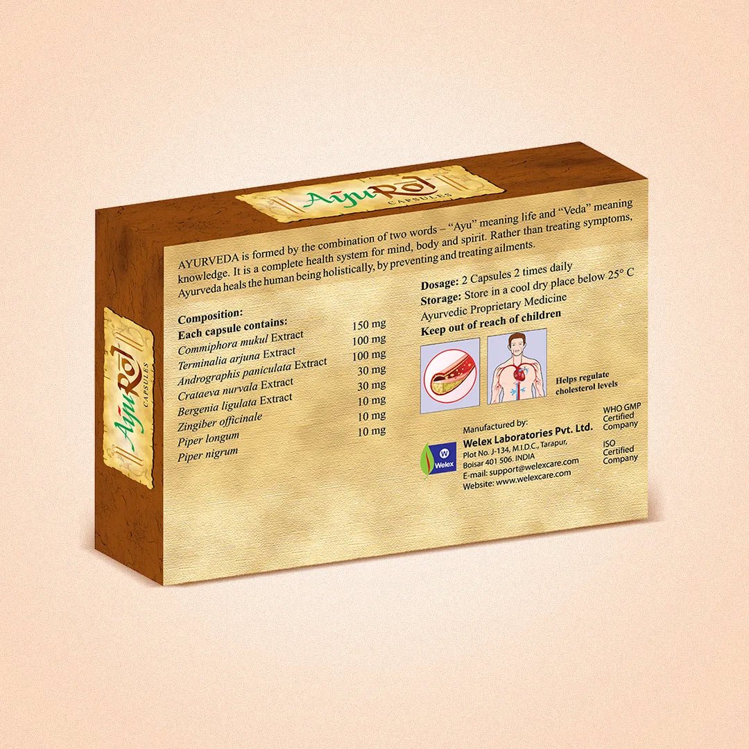 AyuRol : For Cholesterol and Cardiac Tonic - Welex Care