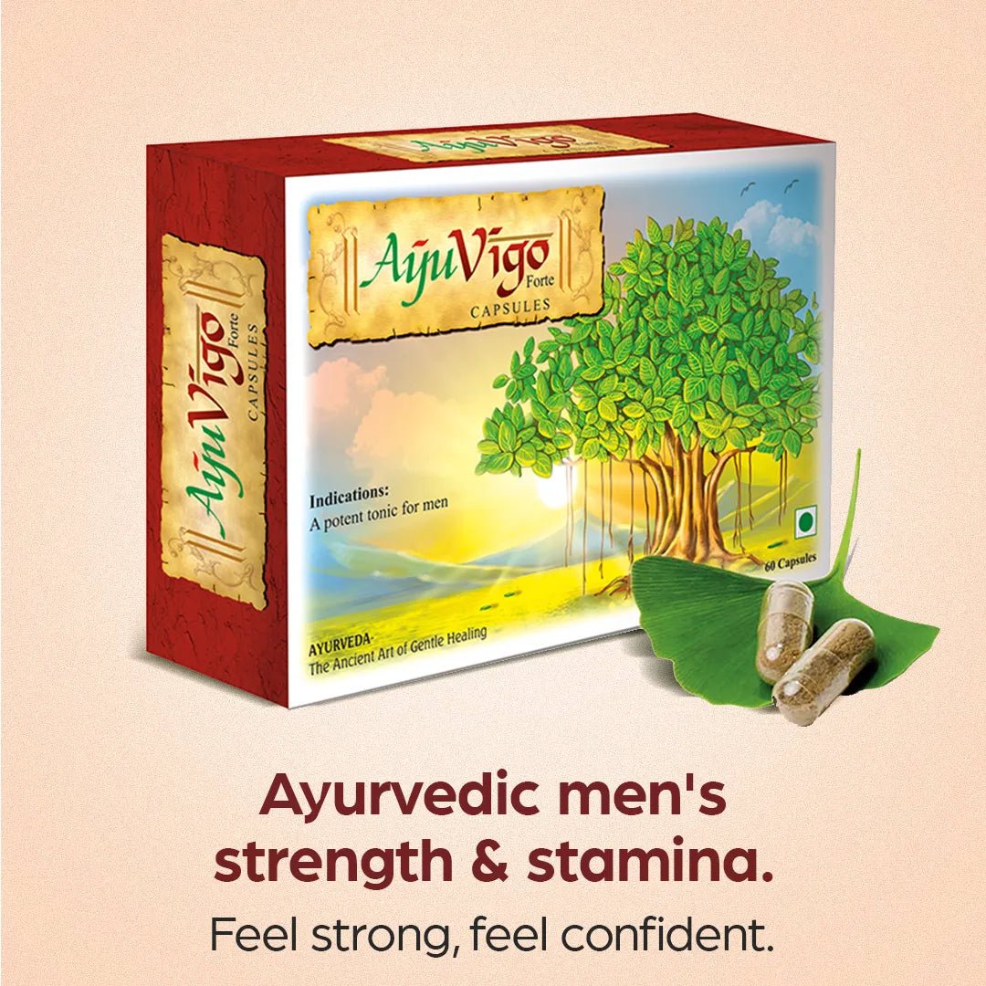 AyuVigo Forte – Ayurvedic Men's Vitality Support | Welex Care - Welex Care