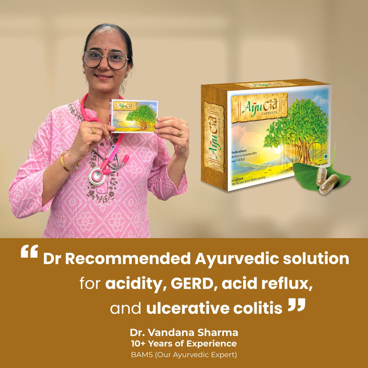AyuCid: Relieves Hyperacidity, GERD and Ulcers