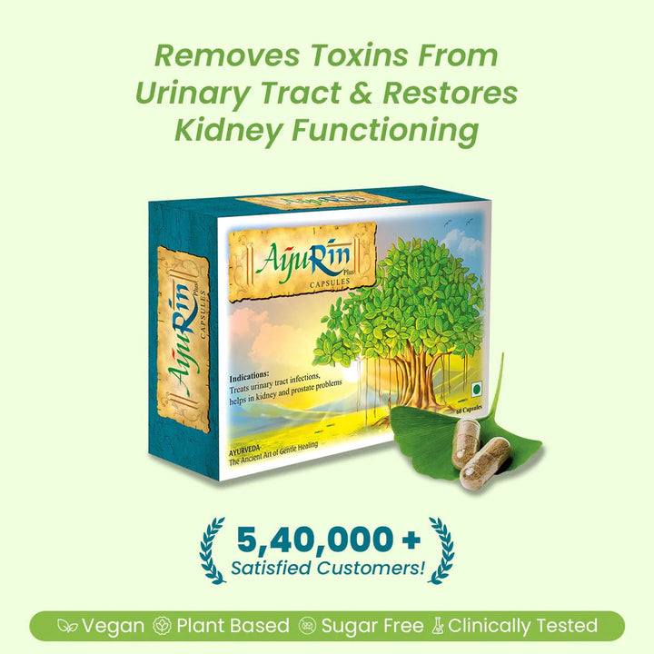 AyuRin Plus: for Urinary Tract Infections (UTIs) and Kidney Stones - Welex Care