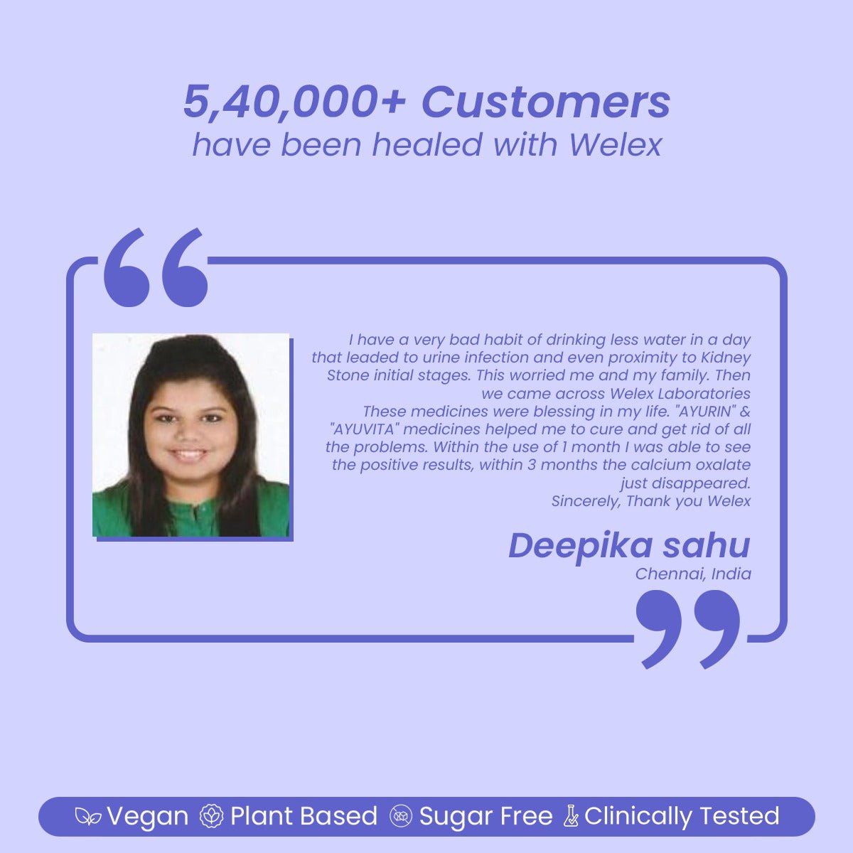 AyuRin Plus: for Urinary Tract Infections (UTIs) and Kidney Stones - Welex Care