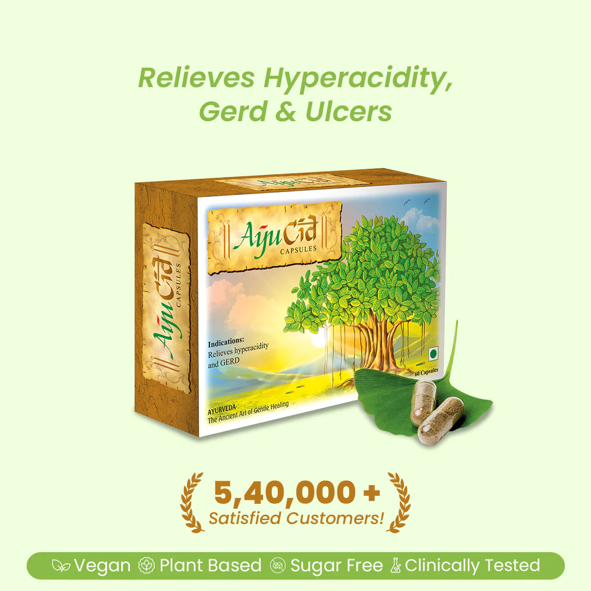 AyuCid: Ayurvedic medicine for Hyperacidity, GERD & Ulcers – Welex Care